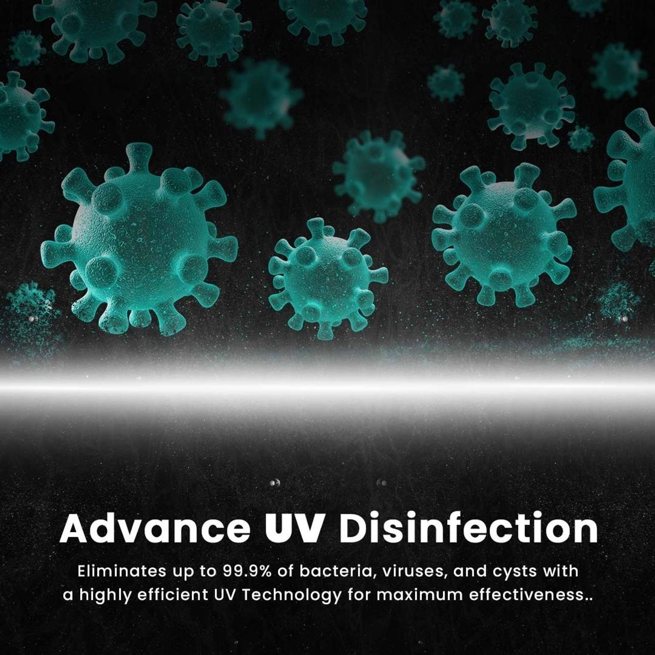 Kinsco Aqua Punch Pro ISI Mark 18 L RO + UF + UV + Copper + Alkaline + Mineralizer Water Purifier (White) - Image 4