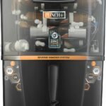 Kinsco Aqua Punch+ Zinc Copper and Alkaline 15 L RO + UV + UF + Copper Guard + pH enhancer Water Purifier with Prefilter (Black)