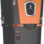 Kinsco Aqua Saffire LED Display With Zinc,Copper and Alkaline 15 L RO + UV + UF + Copper Guard + pH enhancer Water Purifier with Prefilter (Black)